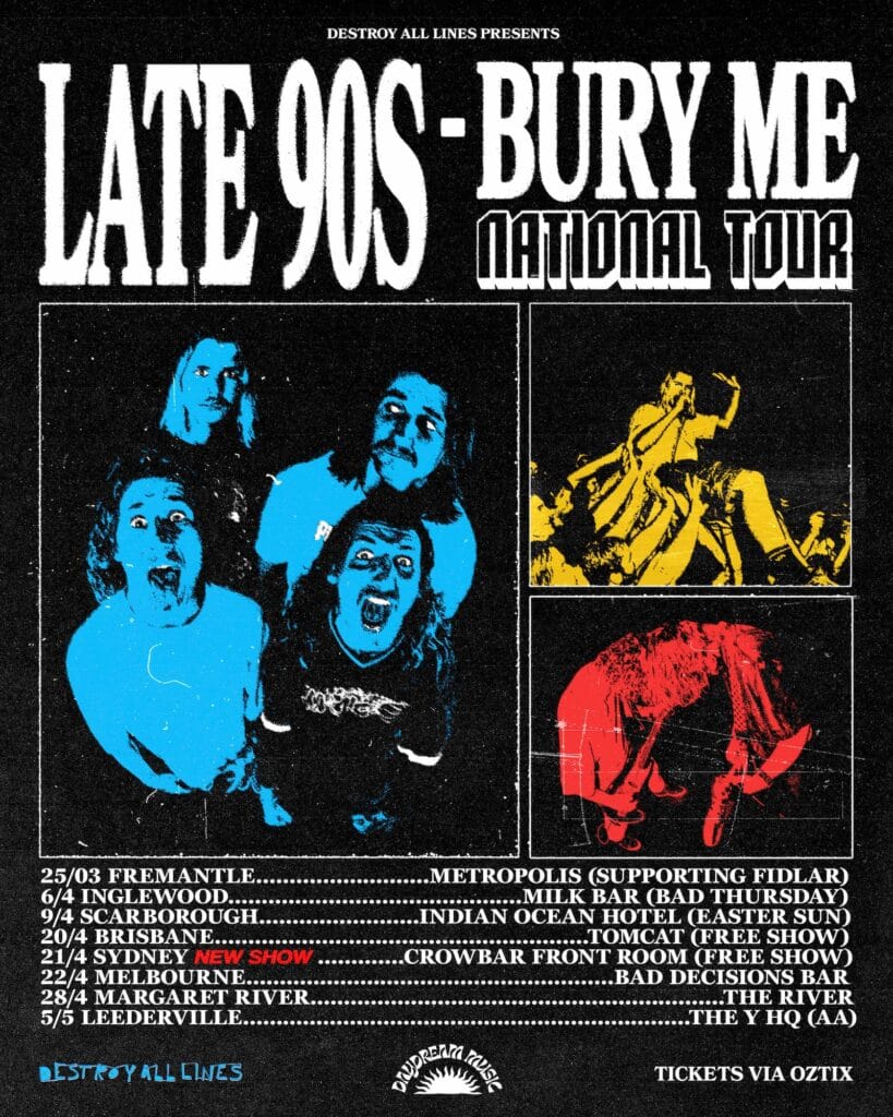 Late 90s – Bury Me – National Tour