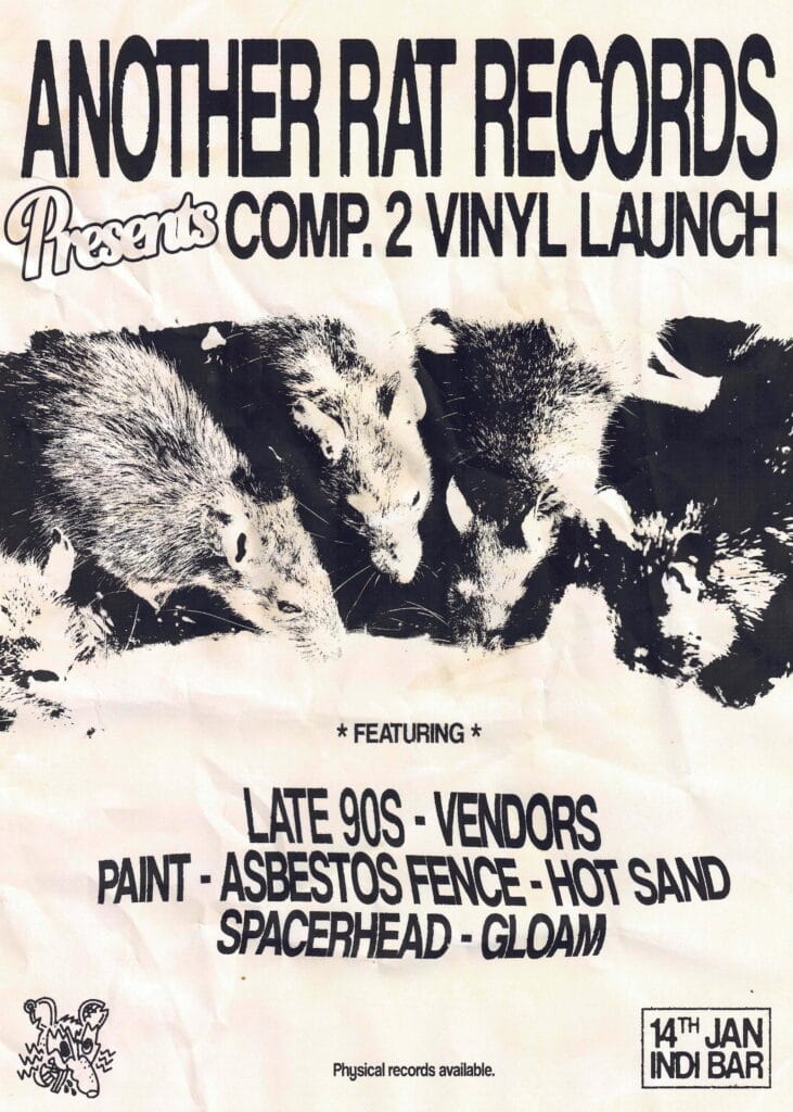Another Rat Records Vinyl Compilation Launch 2