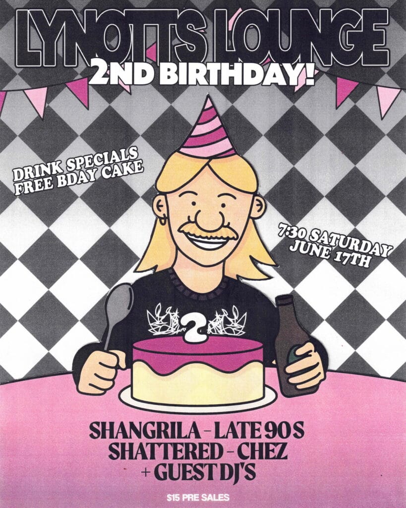 Lynotts Lounge 2nd Birthday